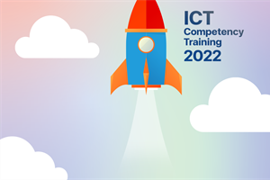 งดจัดการอบรมโครงการพัฒนาสมรรถนะด้านการใช้เทคโนโลยีสารสนเทศเพื่อการสื่อสาร ประจำปีงบประมาณ พ.ศ.2565 (ICT COMPETENCY TRAINING 2022)
